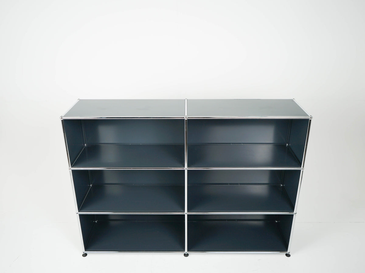 Étagère USM Haller anthracite RAL 7016