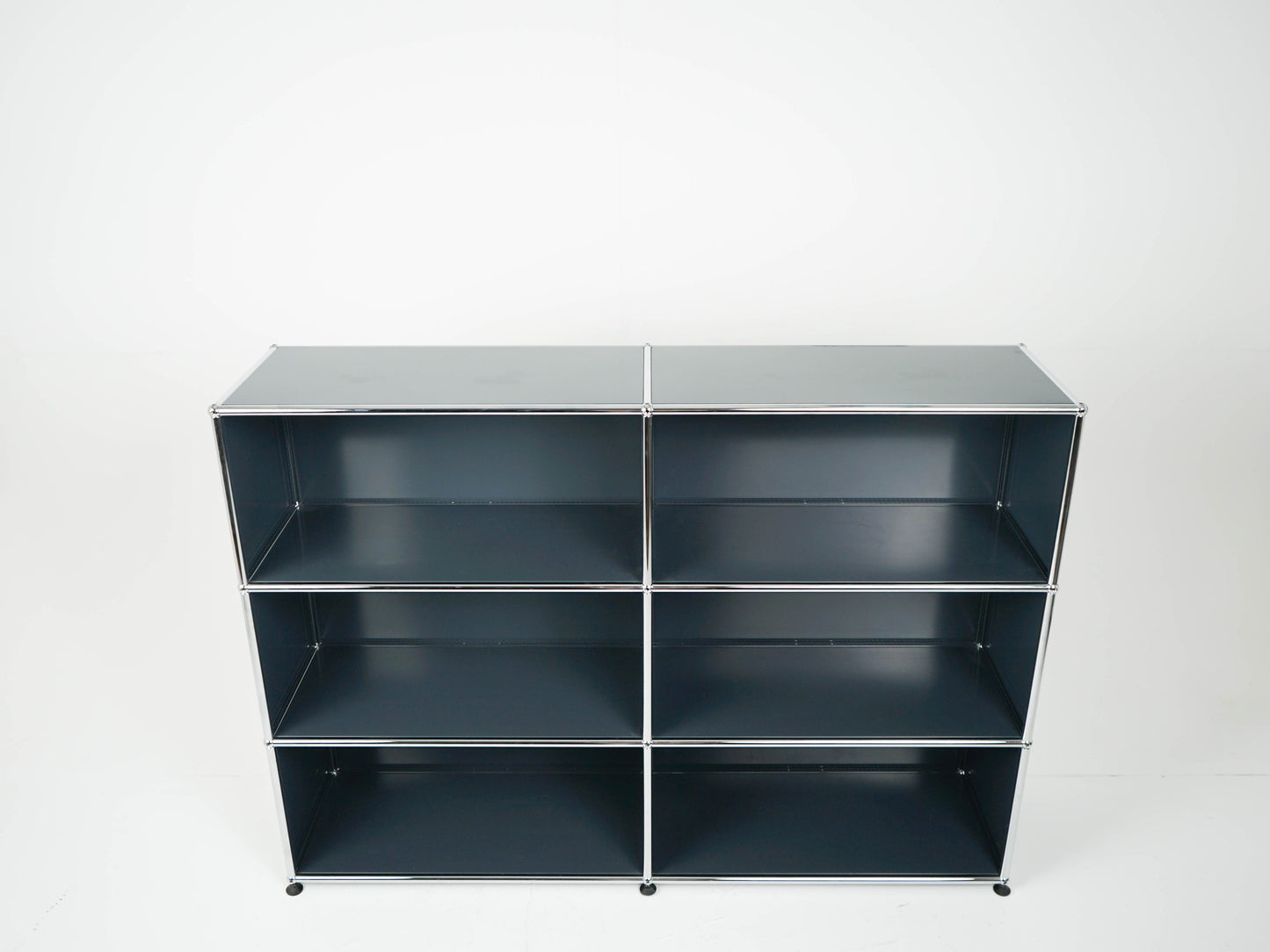 Étagère USM Haller anthracite RAL 7016