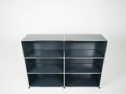 Étagère USM Haller anthracite RAL 7016