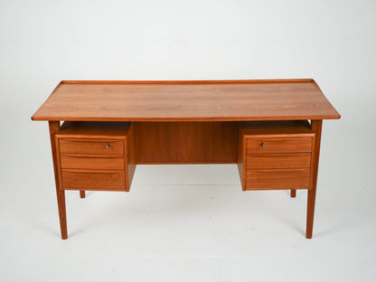 Vintage Schreibtisch von Peter Løvig Nielsen für Lovig Danish Design Teak