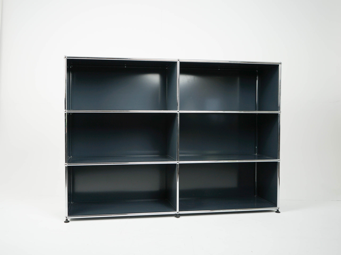 Étagère USM Haller anthracite RAL 7016