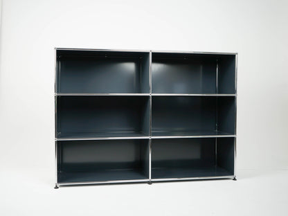 Étagère USM Haller anthracite RAL 7016