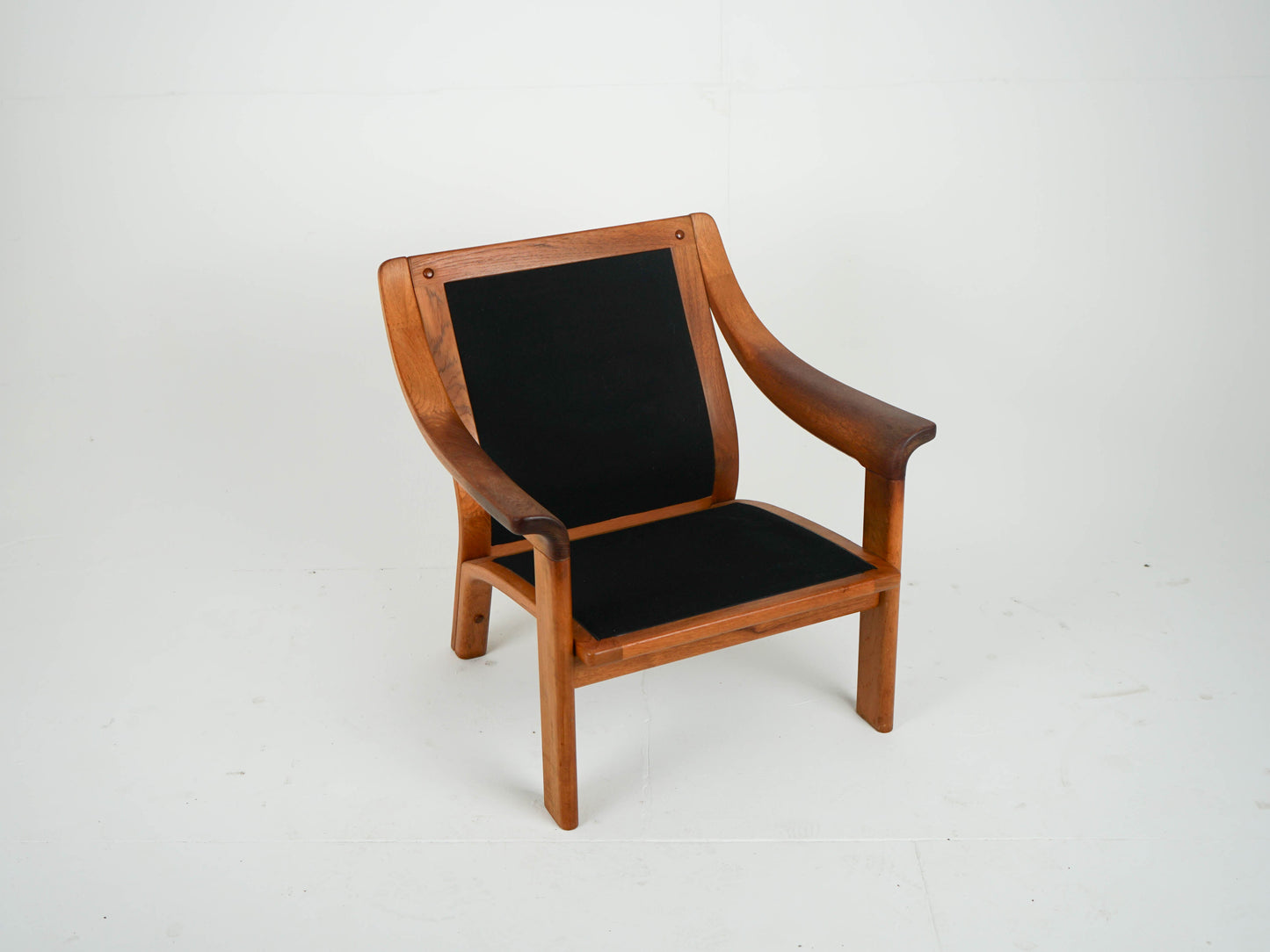 Vintage Sessel Teak Beige von PJ Danmark