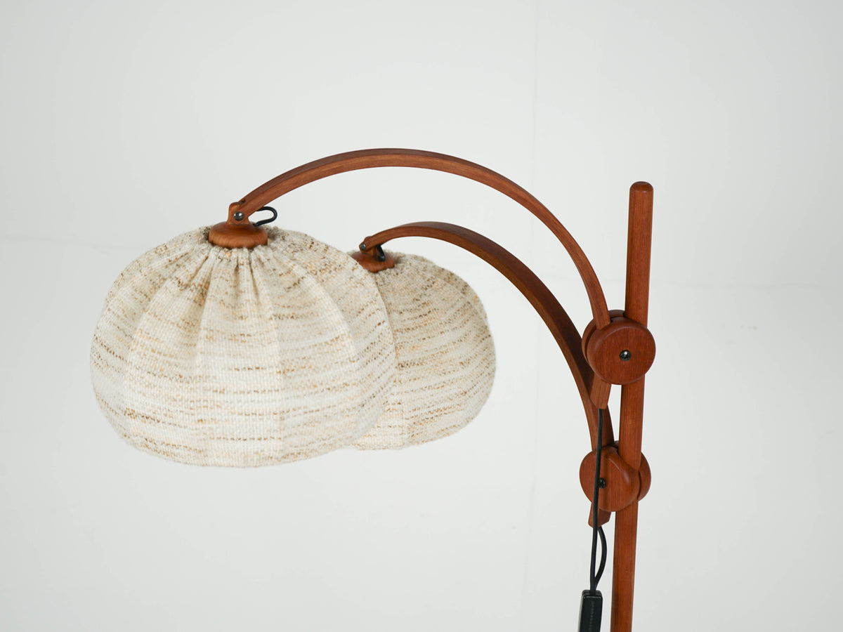 Vintage Teak Stehleuchte von Domus