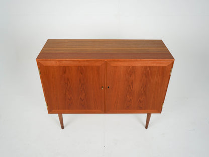Vintage Sideboard Schrank Teak Vinyl Mid Century