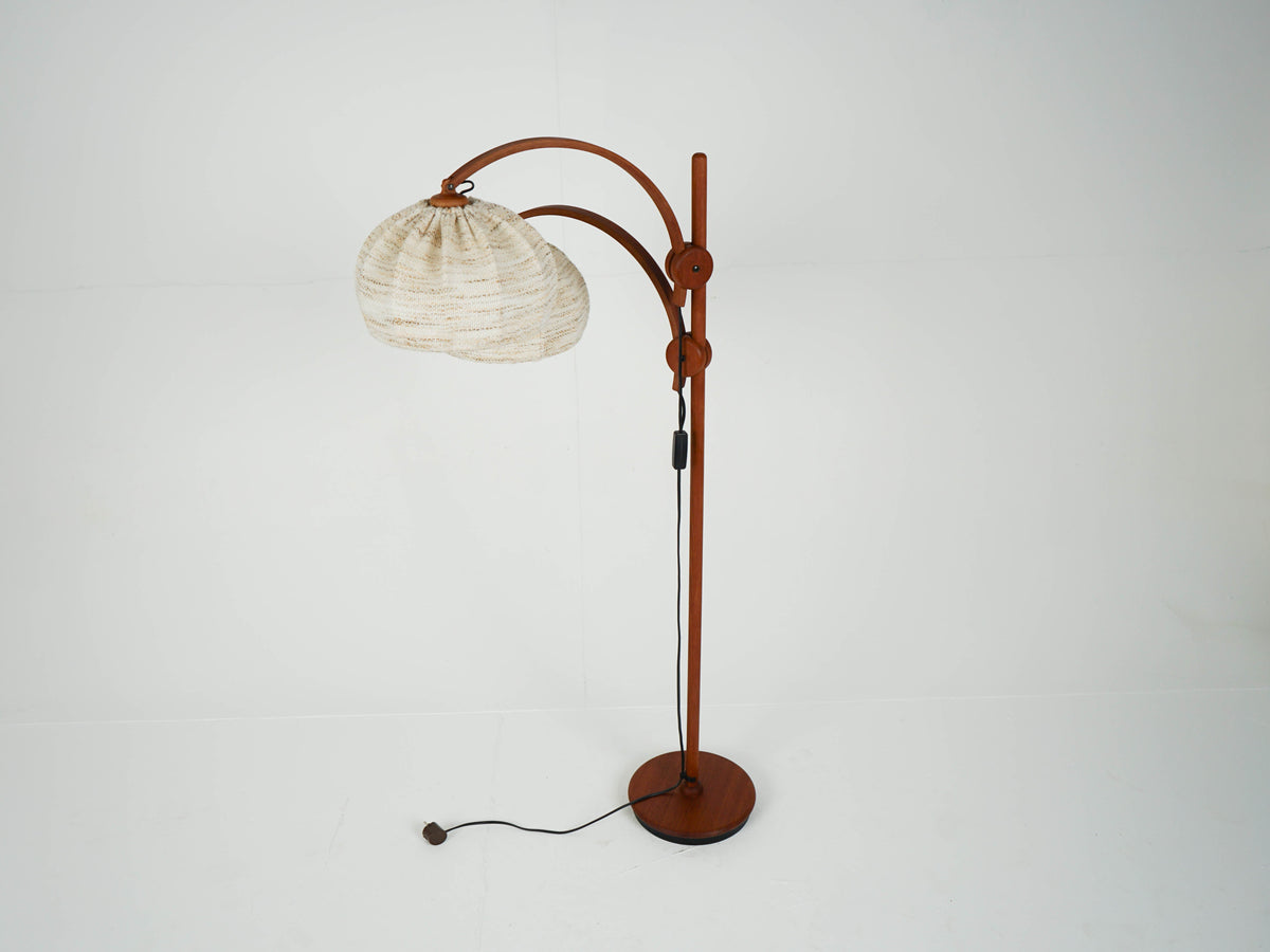 Vintage Teak Stehleuchte von Domus