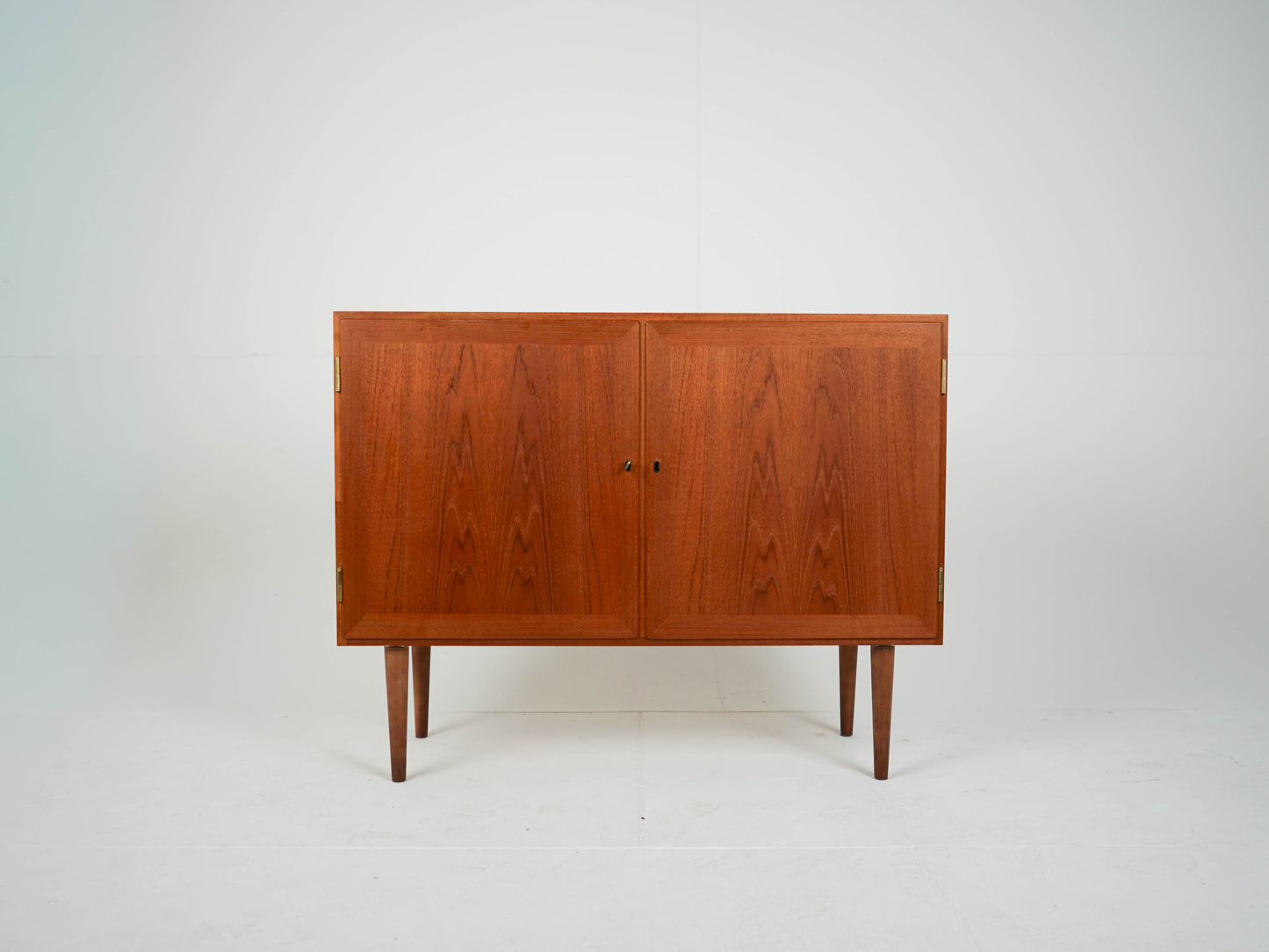 Vintage Sideboard Schrank Teak Vinyl Mid Century