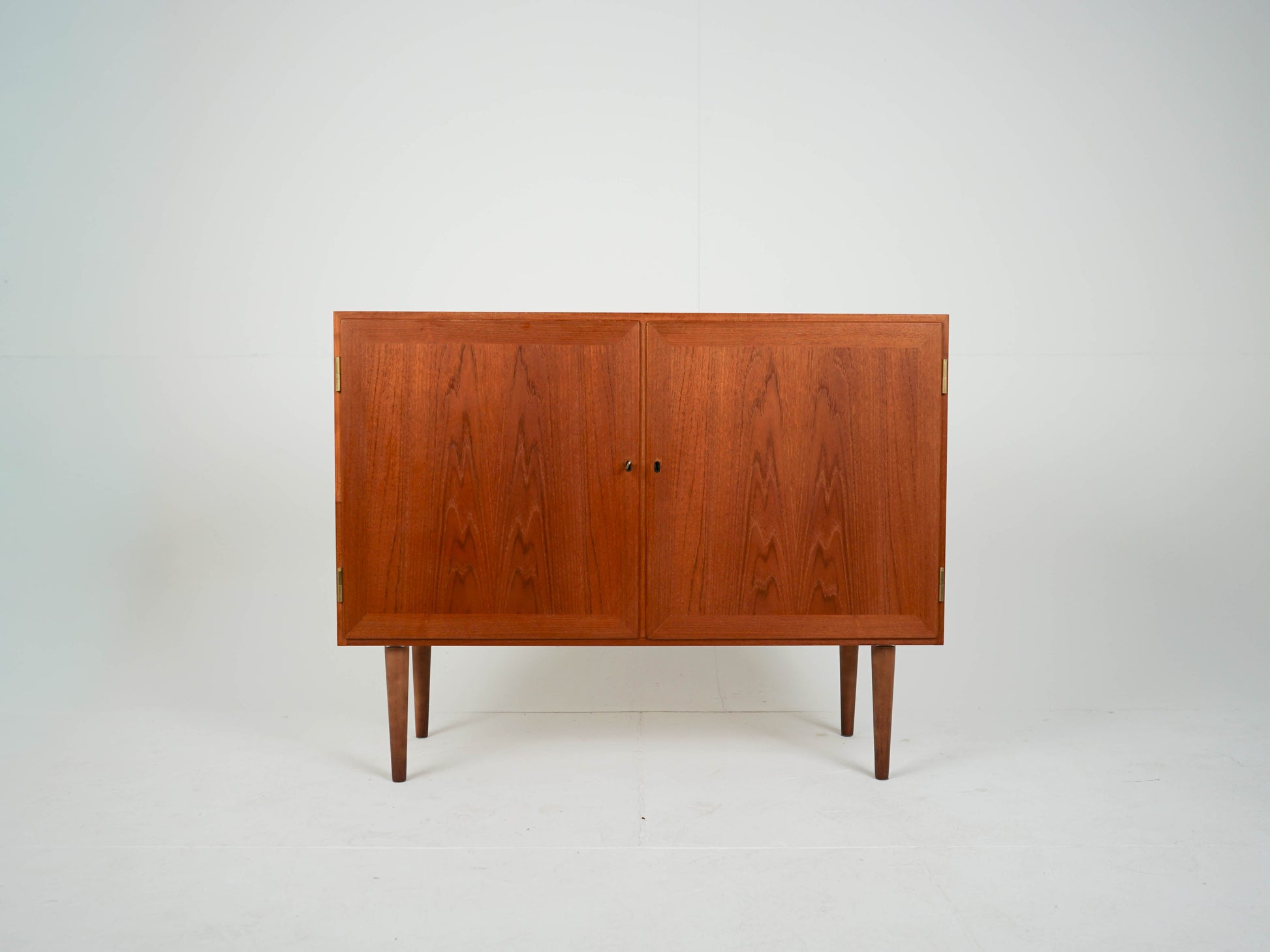 Vintage Sideboard Schrank Teak Vinyl Mid Century