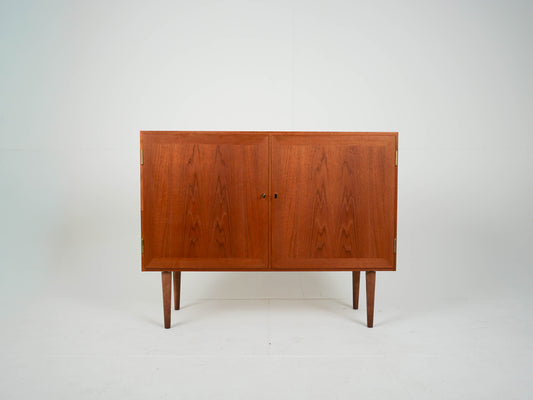 Vintage Sideboard Schrank Teak Vinyl Mid Century