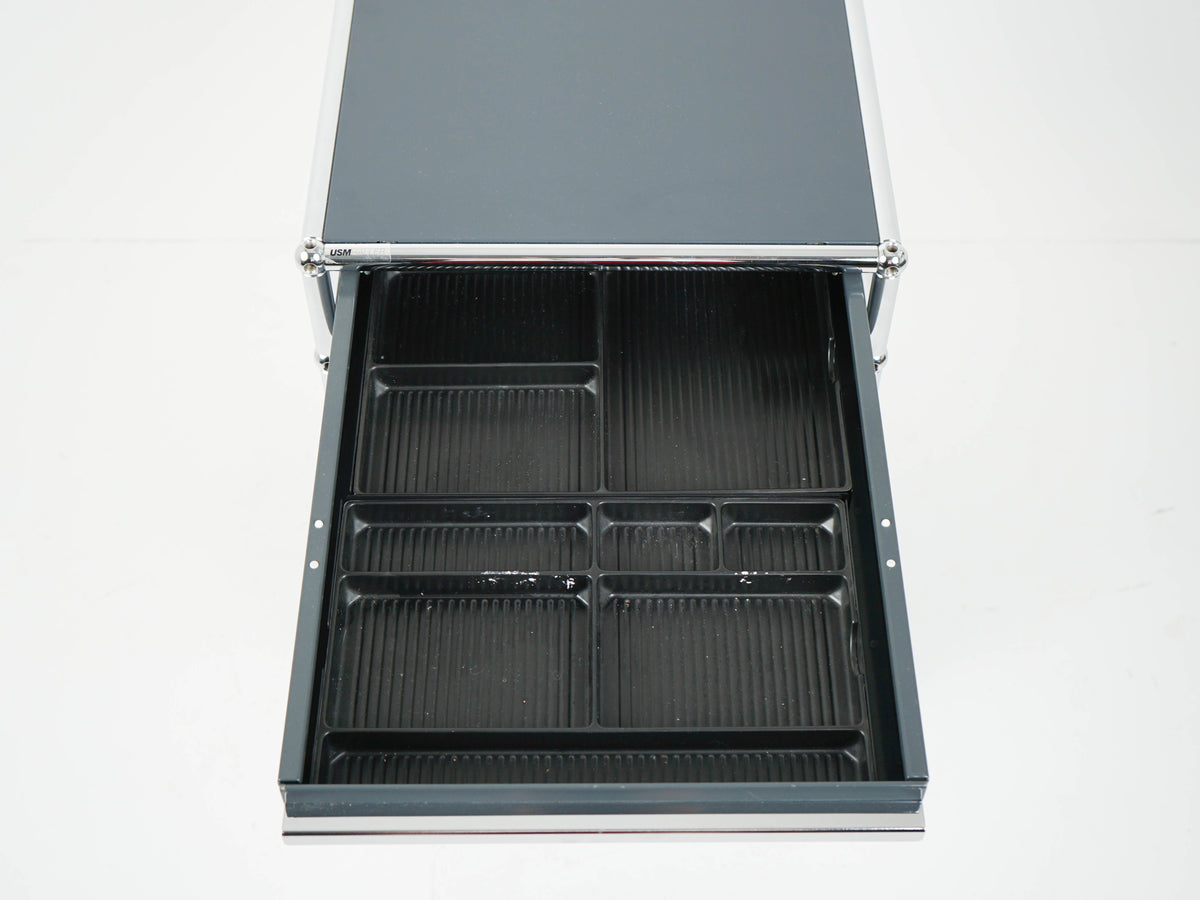 Caisson mobile USM Haller anthracite RAL 7016