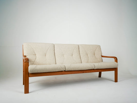 Vintage Sofa Dänisch Beige