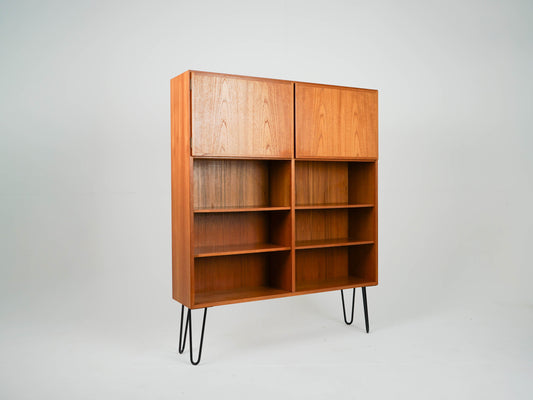 Vintage Regal von Omann Jun für Omann Jun Teak Bücherregal