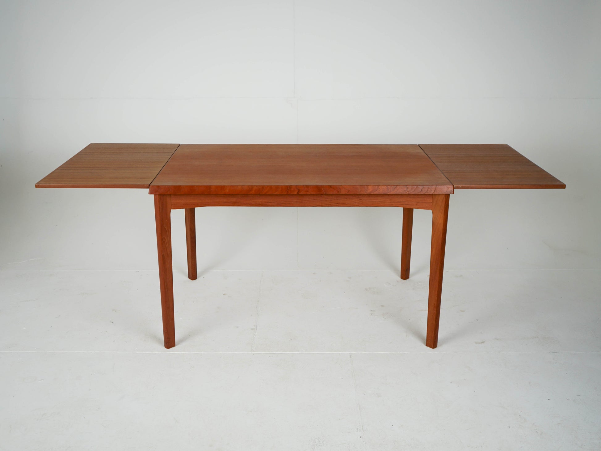 Vintage Ausziehtisch Teak warmes Teak natur