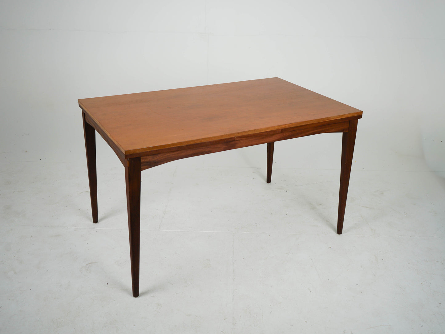 Vintage Esstisch Ausziehtisch aus Teak, Mid-Century