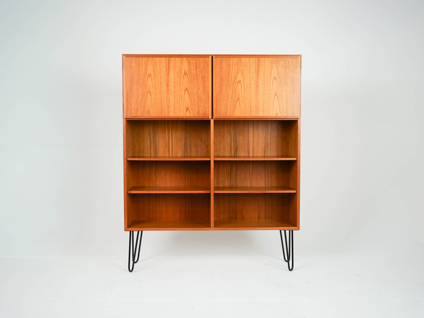 Vintage Regal von Omann Jun für Omann Jun Teak Bücherregal