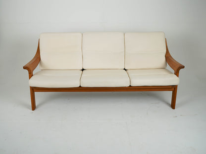 Vintage Sofa Teak Beige von PJ Danmark