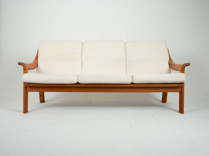 Vintage Sofa Teak Beige von PJ Danmark