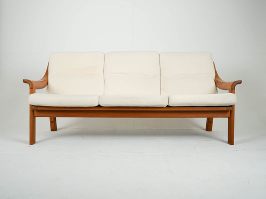 Vintage Sofa Teak Beige von PJ Danmark
