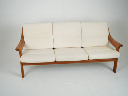 Vintage Sofa Teak Beige von PJ Danmark