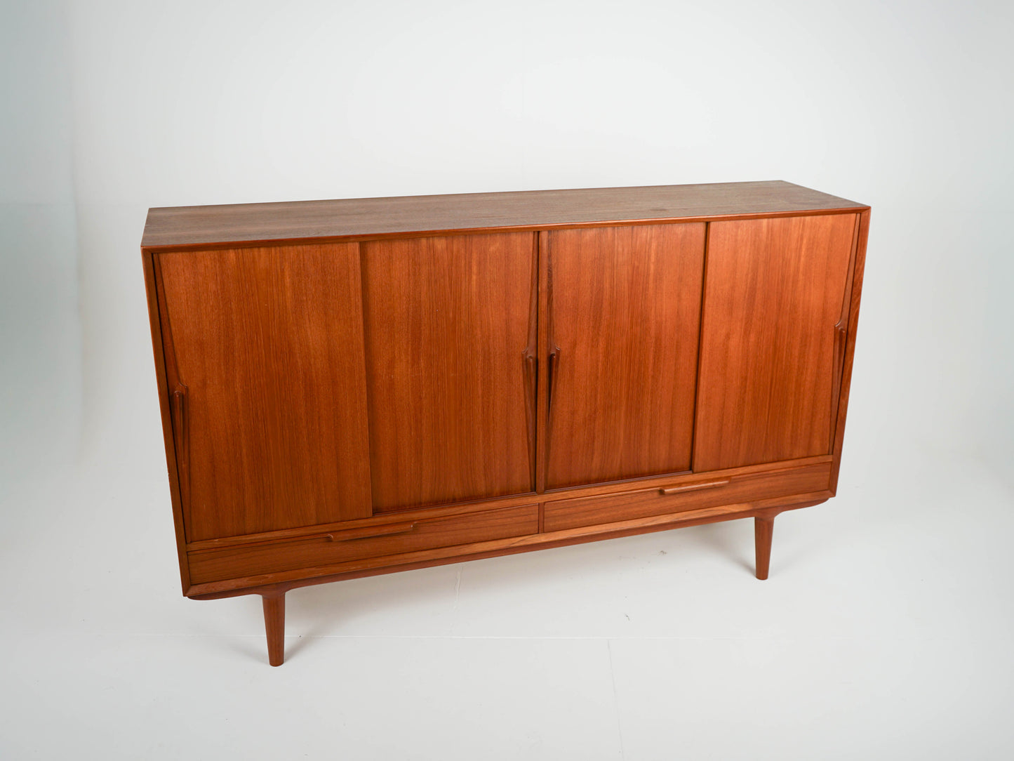 Vintage Highboard Modell 13 von Gunni Omann für Omann Jun