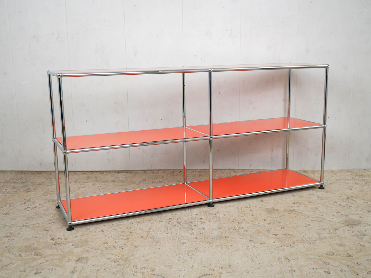 USM Haller shelf pure orange RAL 2004