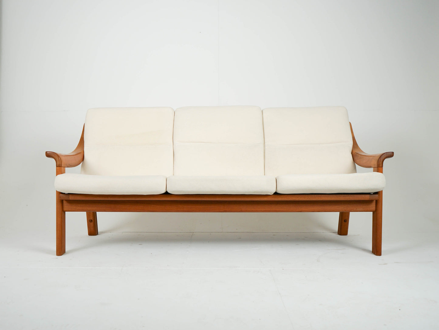 Vintage Sofa Teak Beige von PJ Danmark