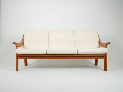 Vintage Sofa Teak Beige von PJ Danmark