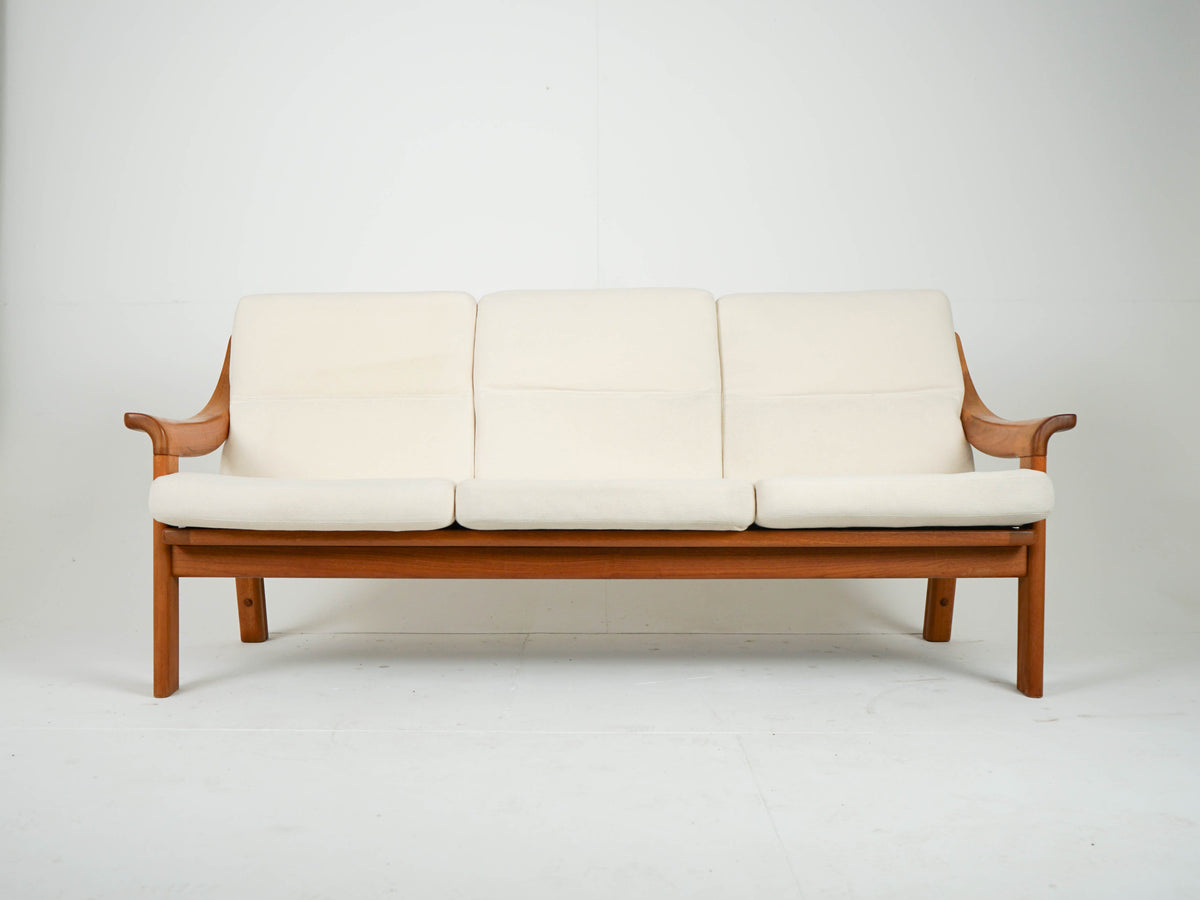 Vintage Sofa Teak Beige von PJ Danmark