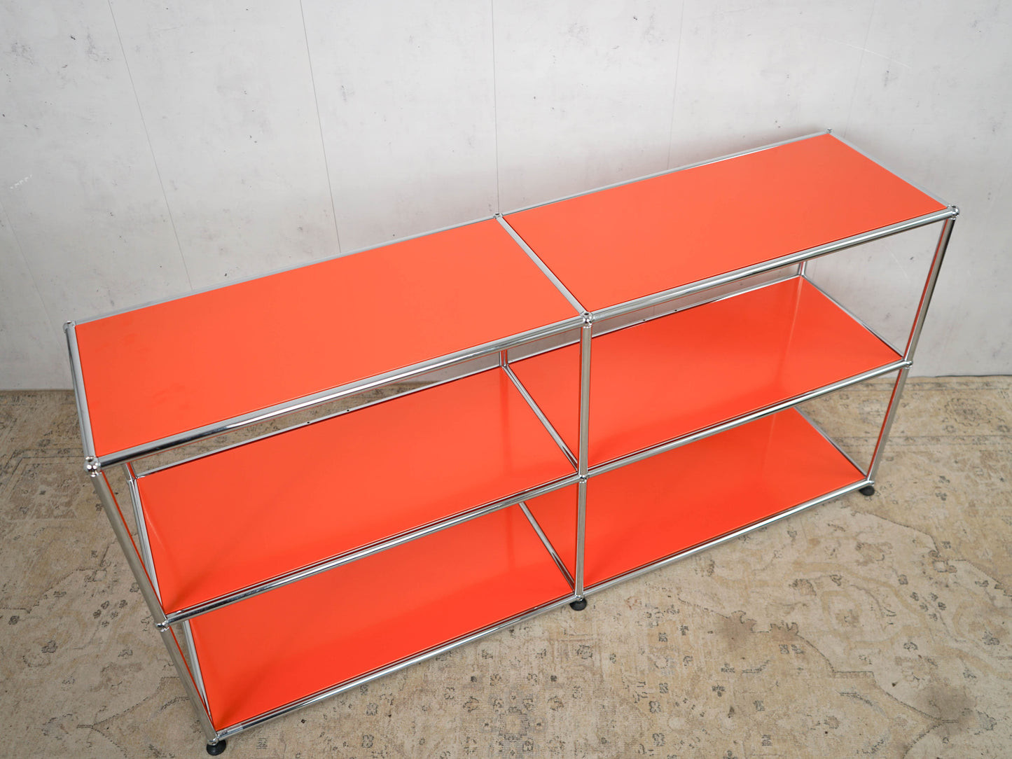 USM Haller shelf pure orange RAL 2004