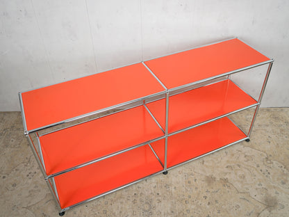 USM Haller shelf pure orange RAL 2004