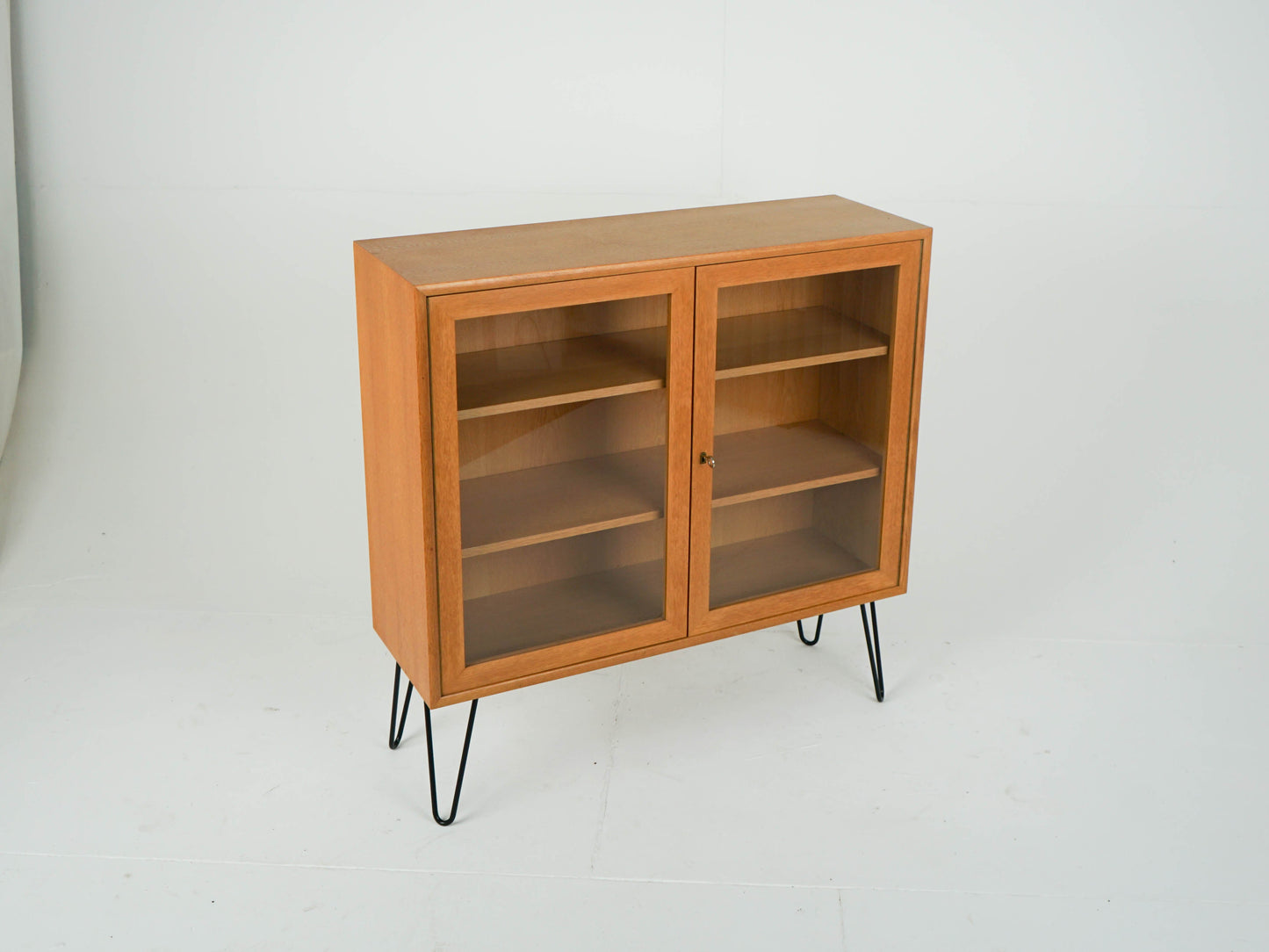 Vintage Vitrine Eiche dänisch