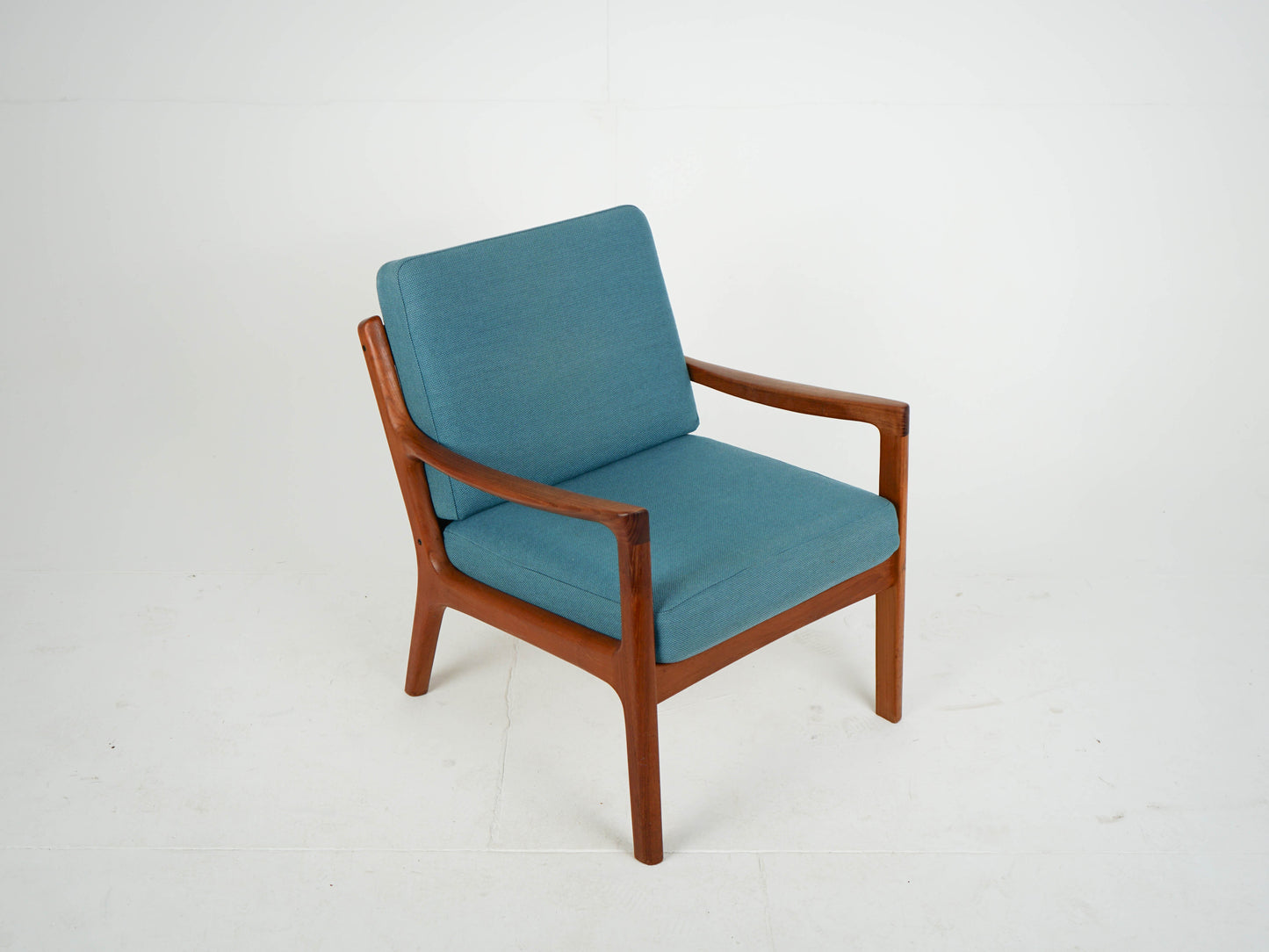 Vintage Sessel Senator von Ole Wanscher für France und Son Teakholz