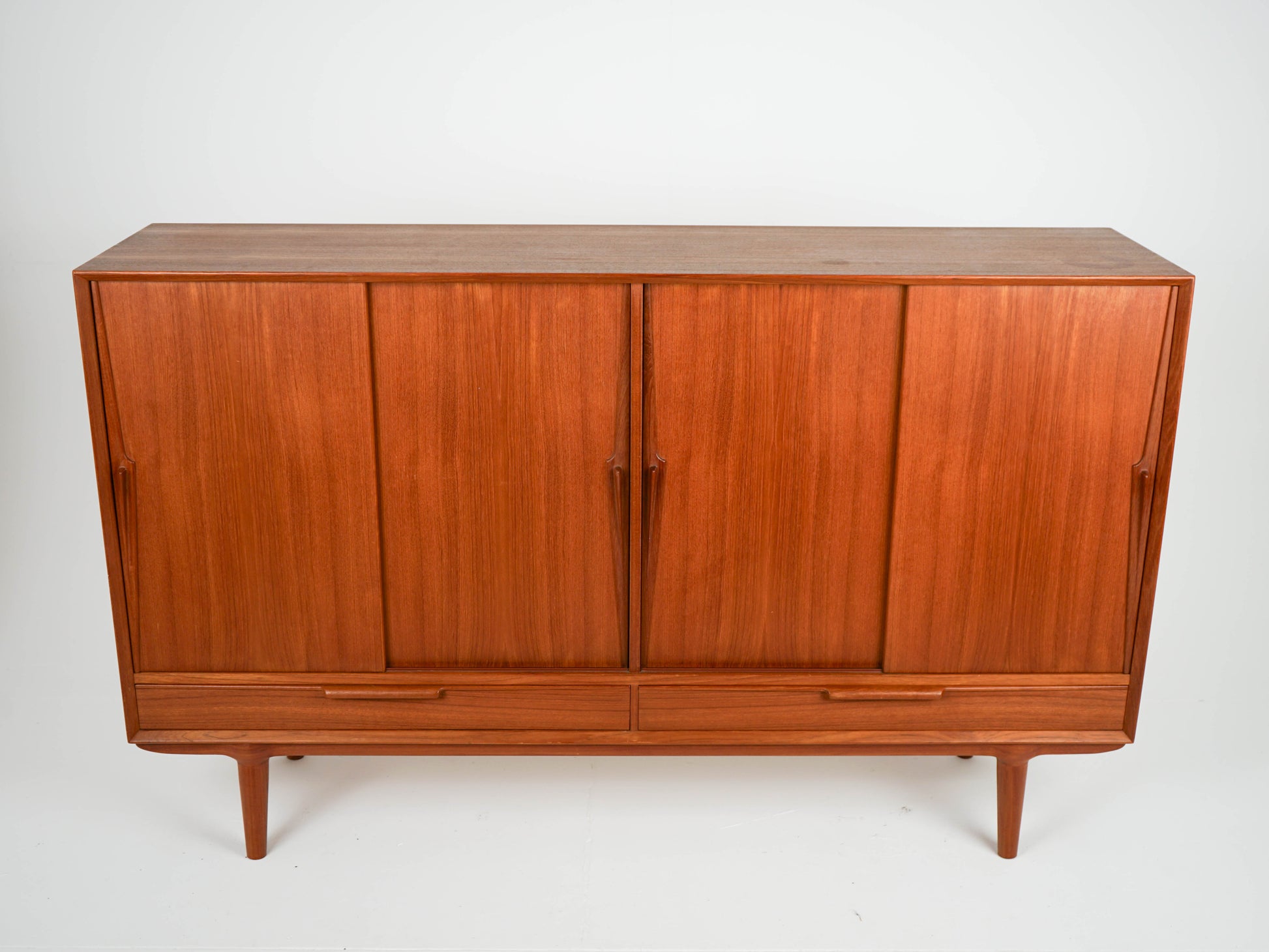 Vintage Highboard Modell 13 von Gunni Omann für Omann Jun