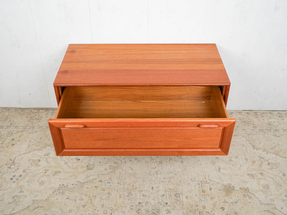 Vintage Teak Sideboard Dänisch 60er Mid Century