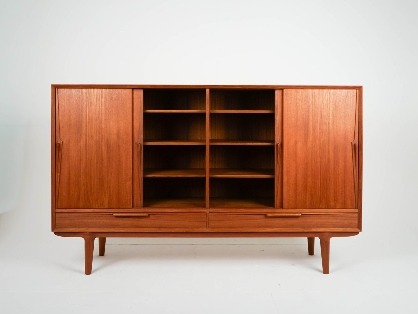 Vintage Highboard Modell 13 von Gunni Omann für Omann Jun