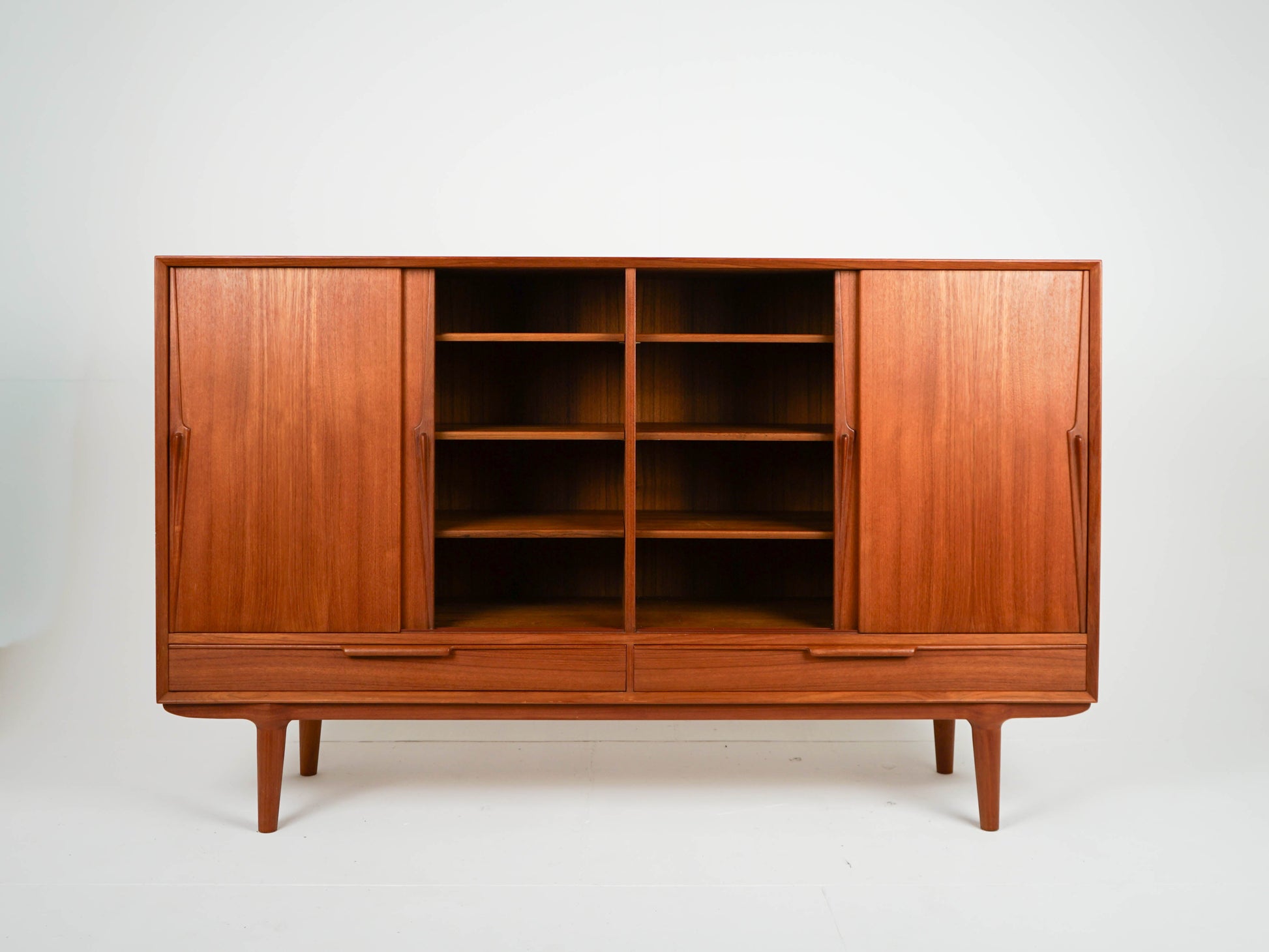 Vintage Highboard Modell 13 von Gunni Omann für Omann Jun