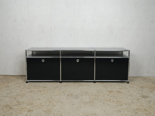 USM Haller Sideboard Graphitschwarz
