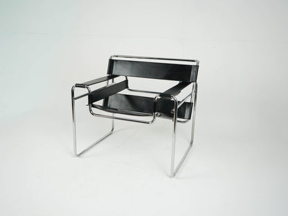 Vintage Sessel "Wassily Chair B3" von Marcel Breuer für Gavina