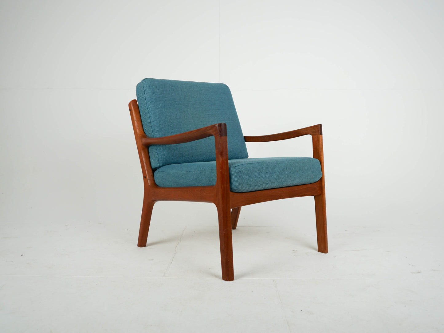 Vintage Sessel Senator von Ole Wanscher für France und Son Teakholz