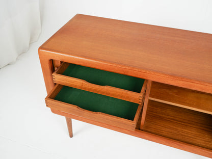 Vintage Sideboard Teak von Dyrlund mit Jalousietüren