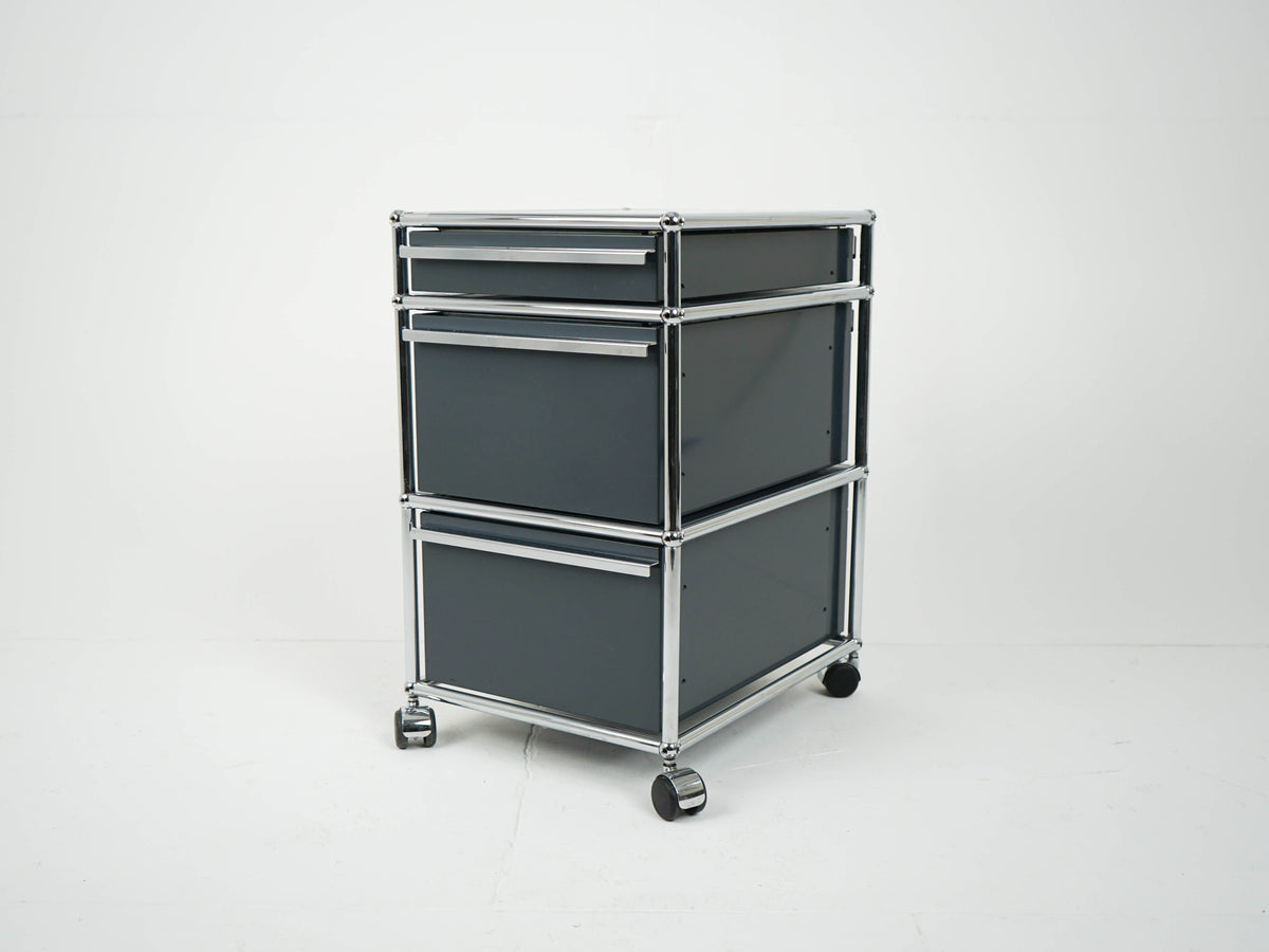 Caisson mobile USM Haller anthracite RAL 7016