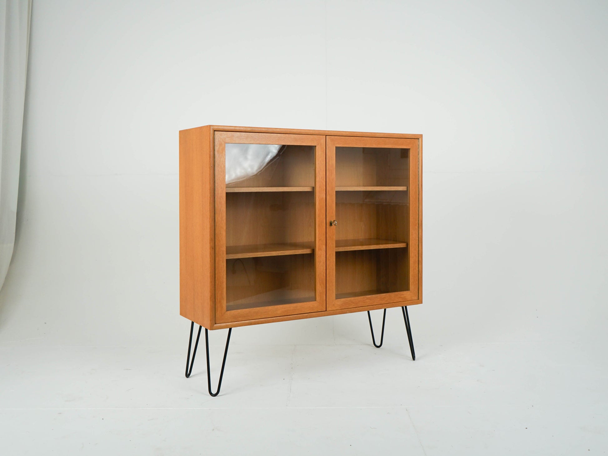 Vintage Vitrine Eiche dänisch