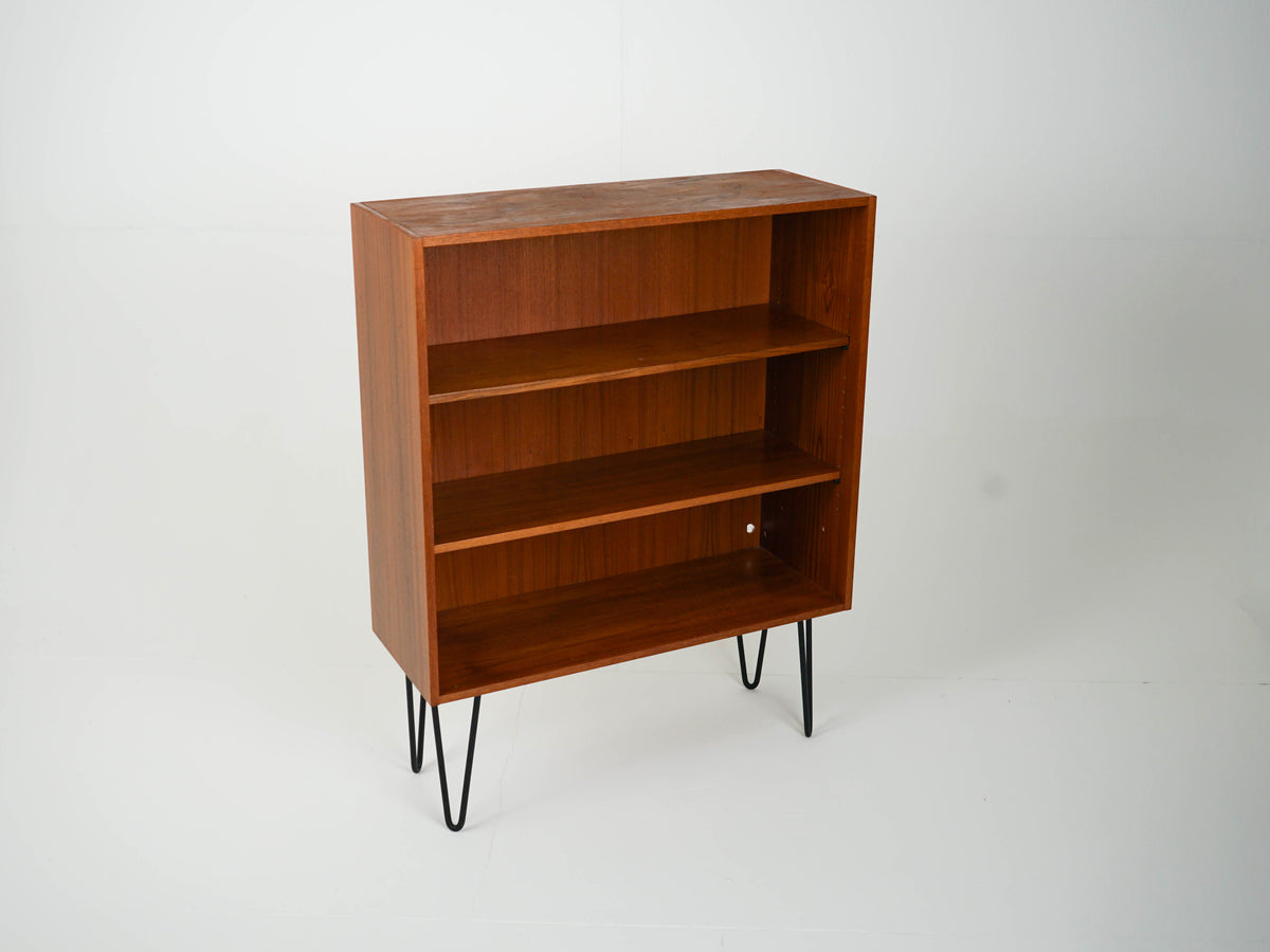 Vintage Teak Bücherregal 60er Mid Century Retro Dänisch