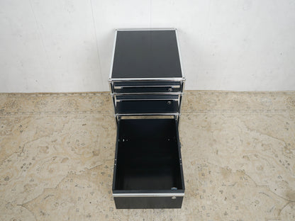 Caisson mobile USM Haller noir graphite