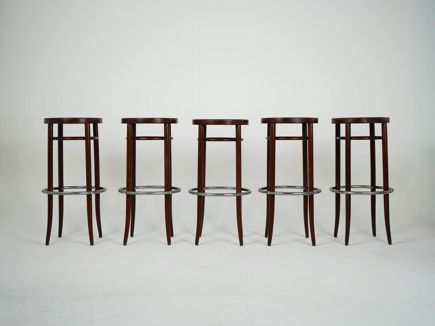 Vintage Barhocker Nr 204 von Thonet