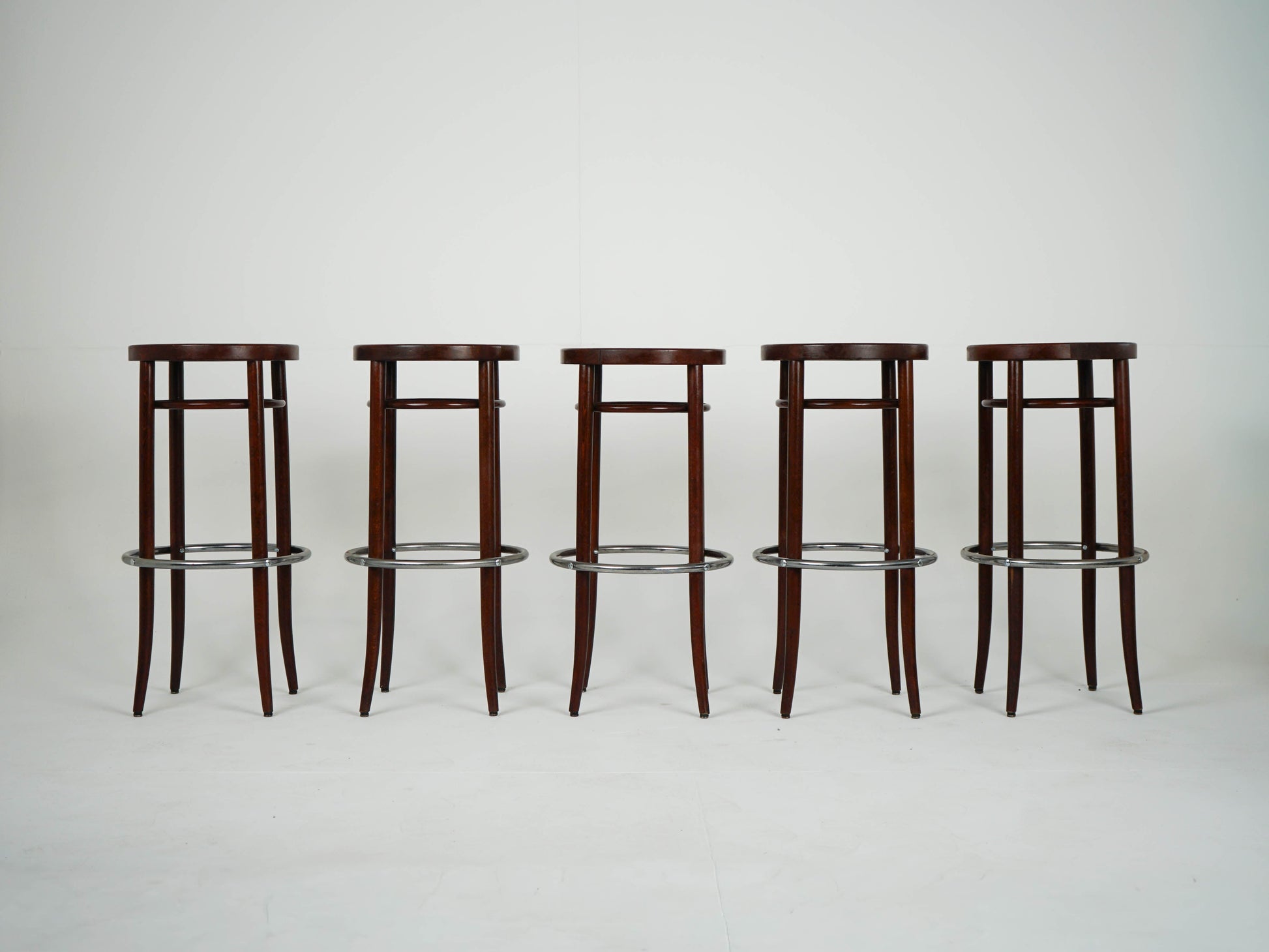 Vintage Barhocker Nr 204 von Thonet