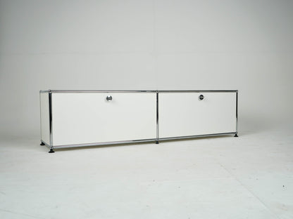 Vintage Sideboard USM Haller Reinweiß für USM Haller