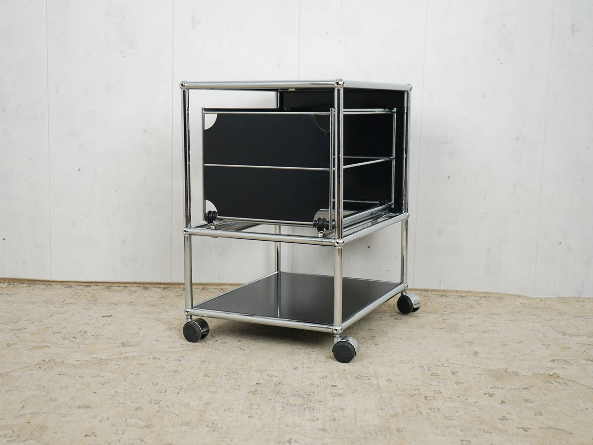 USM Haller mobile pedestal graphite black RAL 9011