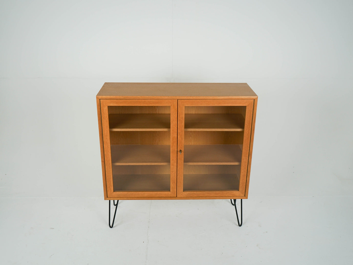 Vintage Vitrine Eiche dänisch
