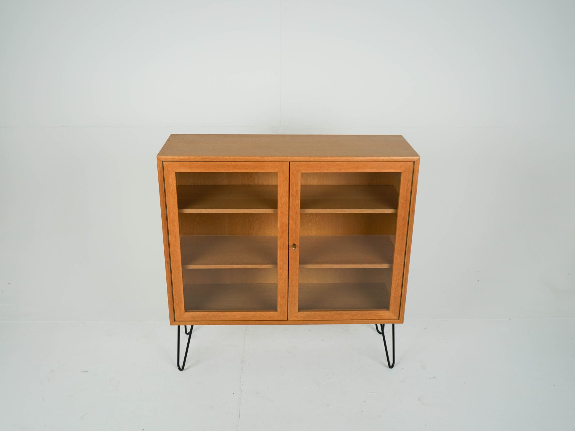 Vintage Vitrine Eiche dänisch